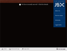 Tablet Screenshot of jsdc.com